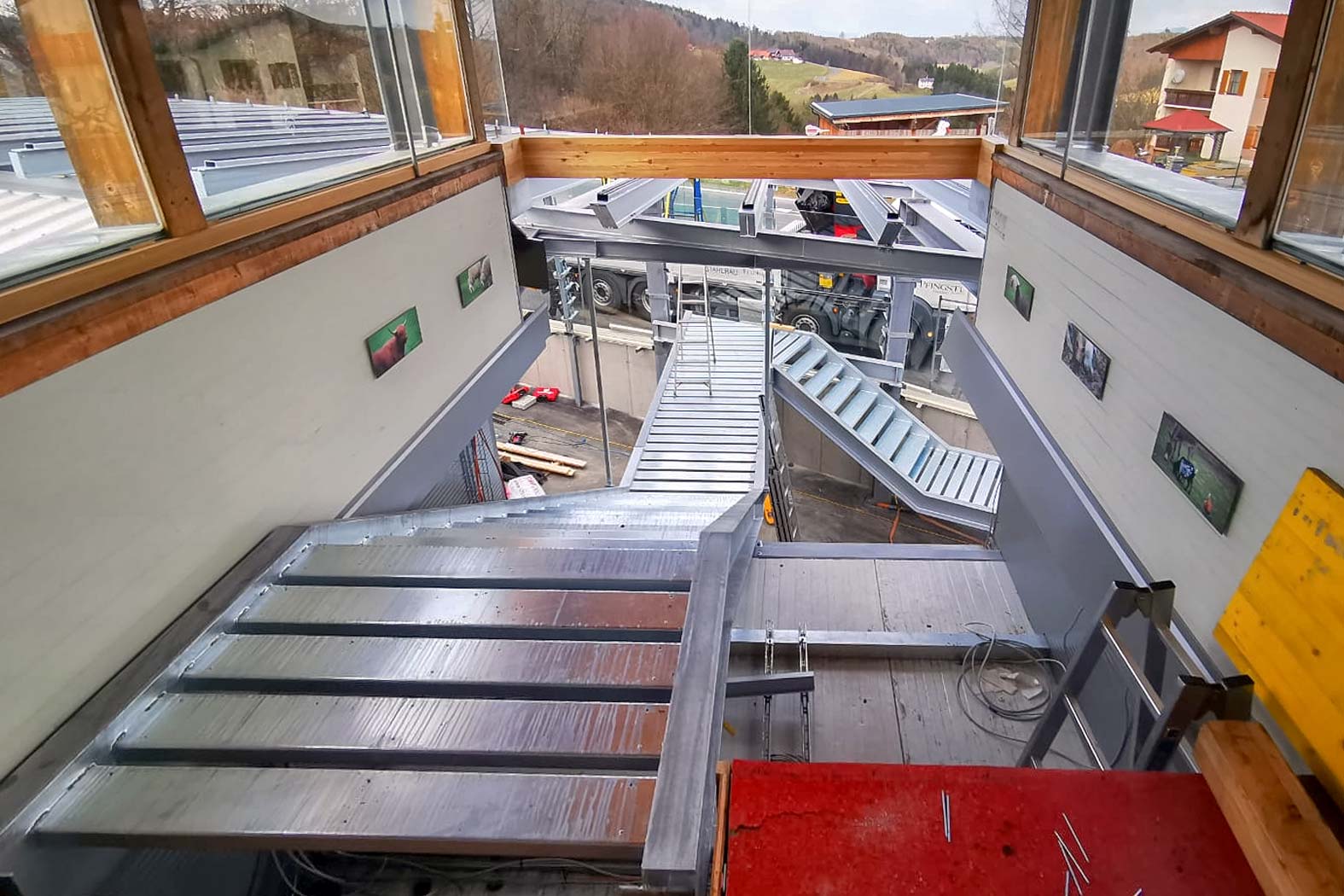 Pfingstl Stahlbau Metallbau Feldbach Steiermark Österreich Hallenbau Hallensanierung 3D-Planung Sonderlösungen