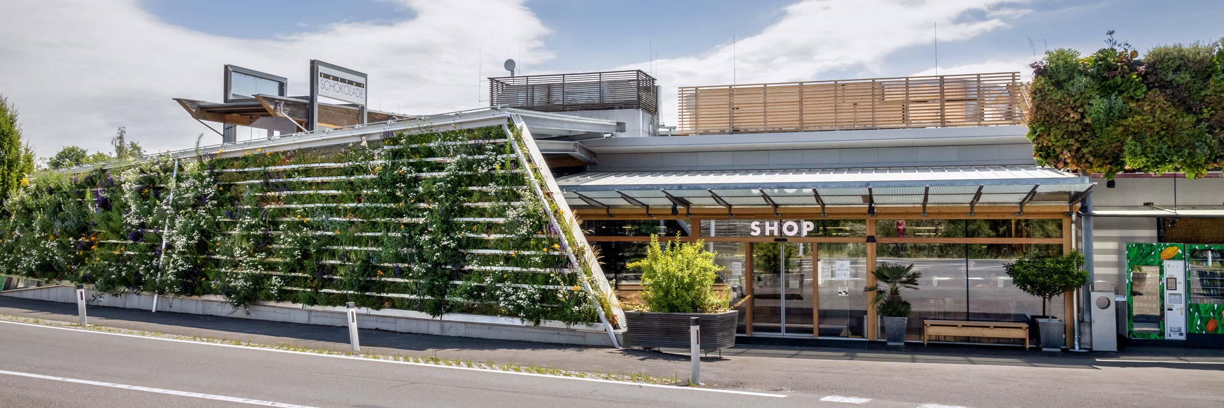 Pfingstl Stahlbau Metallbau Feldbach Steiermark Österreich Hallenbau Hallensanierung 3D-Planung Zotter Schokolade Erlebniswelt